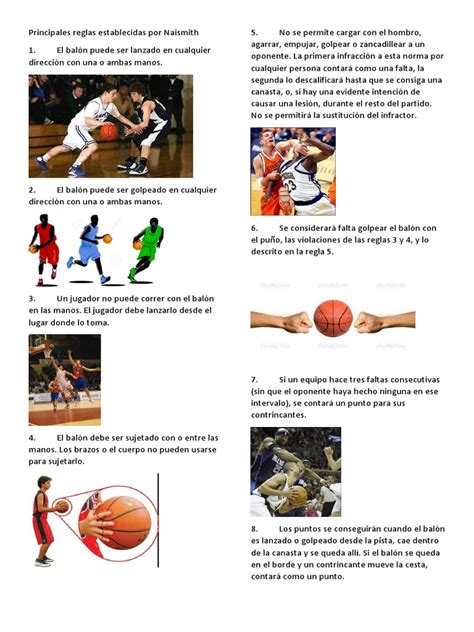 13 Reglas Del Baloncesto | Referee | Sports