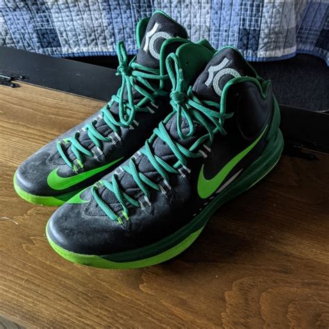 Nike Shoes Nike Kd V Basketball Shoes Sz 3 Pine Green Black Electric Green Kevin Durant 5