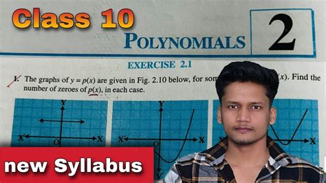 Ex 2 1 Class 10 Polynomials Class 10 Ncert Ex 2 1 New Syllabus Cbse