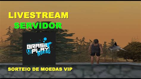 LIVE SAMP SERVIDOR BRASIL PLAY NEXUS SORTEIO DE MOEDAS VIP PC ANDROID