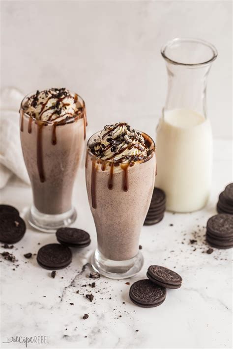 Oreo Milkshake Tons Of Variations VIDEO The Recipe Rebel