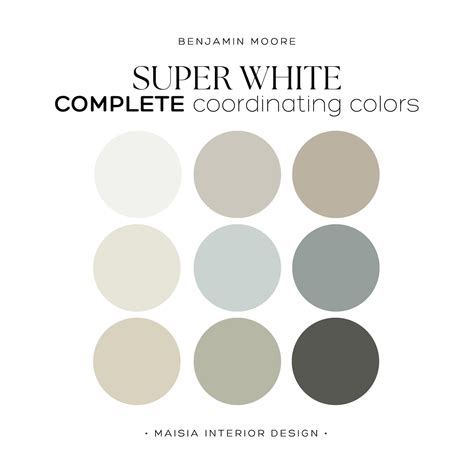 benjamin moore paint super white 6