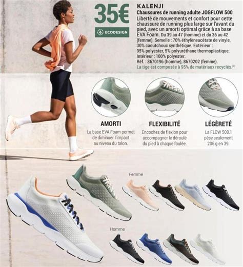KALENJI chaussures de, Decathlon Juin 2022