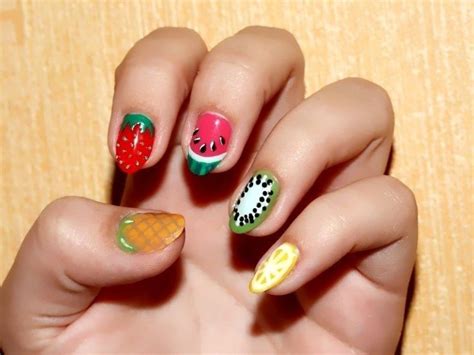 The Cutest Fruit Nail Arts For 2018 2019 Fashionist Now Fruit Nail