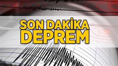 Son Dakika Depremlerin Ard Arkas Kesilmiyor Afad Ve Kandilli Duyurdu