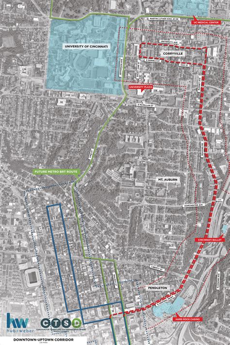 Cincinnati Streetcar Expansion Route Maps — Greater Cincinnati ...