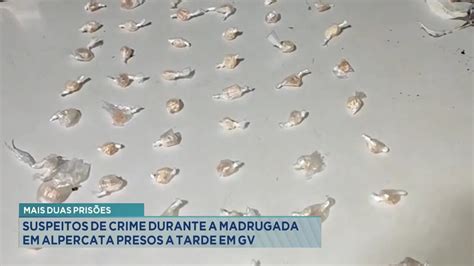 Mais 2 Prisões Suspeitos de crime durante a madrugada em Alpercata