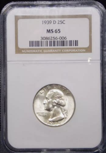 D S C Washington Quarter Ngc Gem Bu Ms Blast White Rare R