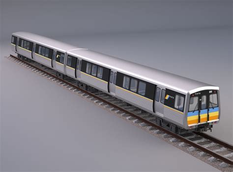 Marta Rail Train 3D model | CGTrader