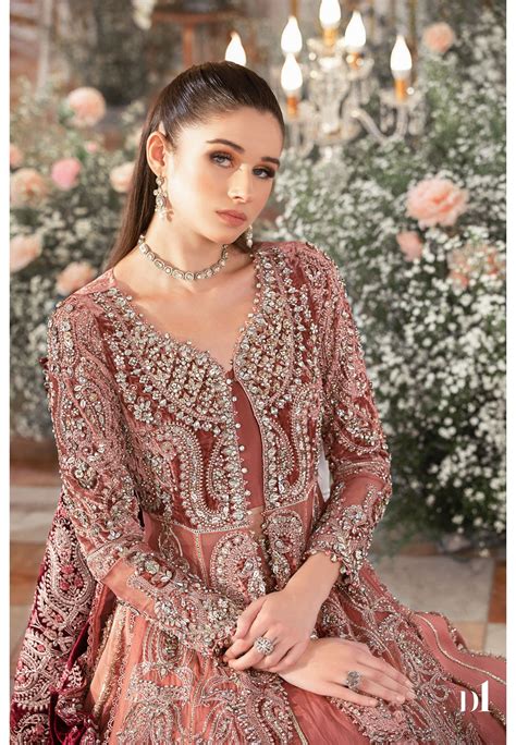 Maria B Embroidered Formal Winter Dresses Collection Stylesgap