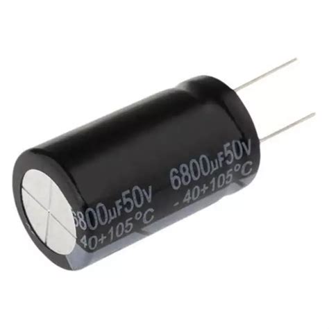 Buy RS PRO Electrolytic Capacitor 6800 µF Capacitance 50 V DC 7111539P