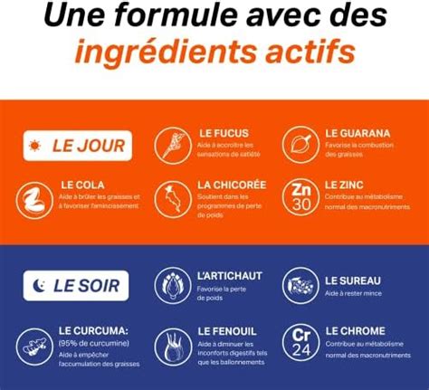 ANACA 3 Jour Nuit Complément Alimentaire Favorise Amincissement 1