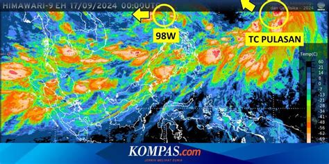 BMKG Deteksi Siklon Tropis Pulasan Dan Bibit Siklon 98W Bisa Picu