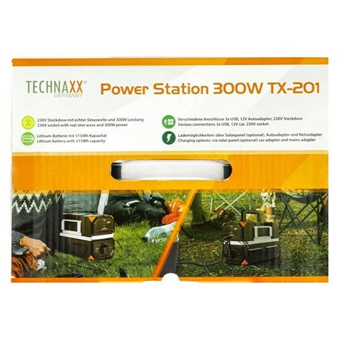 Technaxx Powerstation Tx Wh Max Leistung W Bauhaus