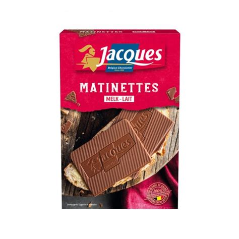 Roger De Lille Matinettes Jacques Chocolat Au Lait 128g