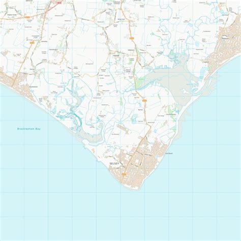 Chichester District (SZ89) Map by UK Topographic Maps | Avenza Maps