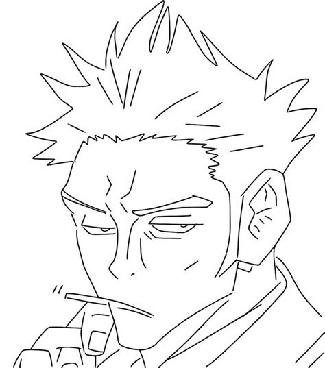 Coloriages Fushiguro Megumi Coloriages Jujutsu Kaisen Des Porn Sex