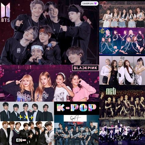 Kpop Collage 🥰 | Music videos, Kpop wallpaper, K pop music