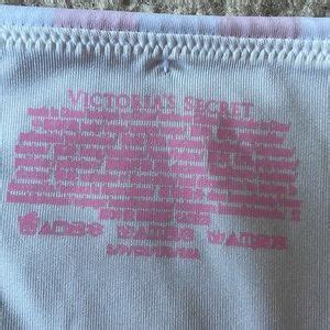 Victoria S Secret Swim Victorias Secret Pink And White Striped Bikini Top Is Ddd Bottoms