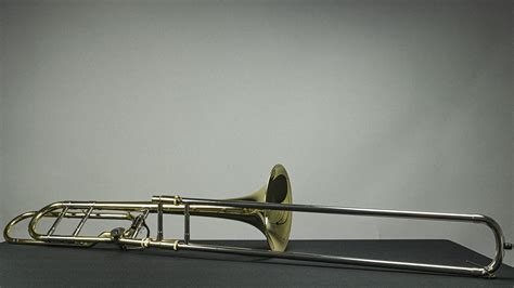 Trombone De Vara Rotor Bb F Weril Profissional G L Weril