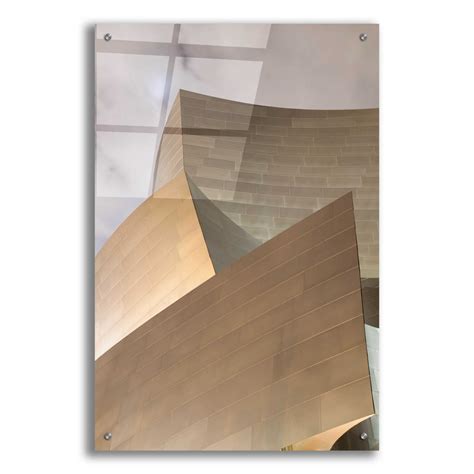 Epic Art Angles Disney Concert Hall By Chris Moyer Acrylic Glass Wall Art 24 X36