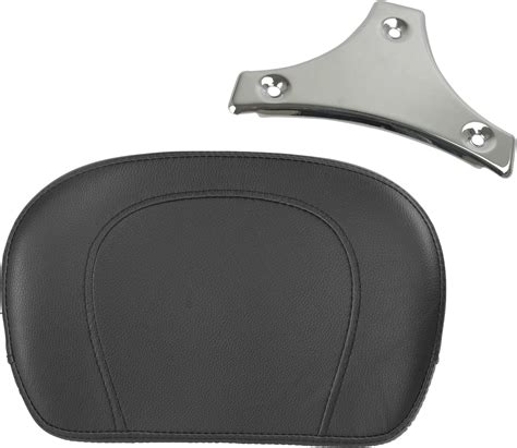 Sissy Bar Backrest Passenger Pad With Top Stitch Oval