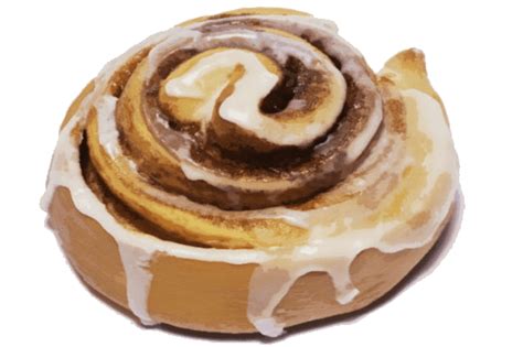 Cinnamon Roll Transparent Png Stickpng