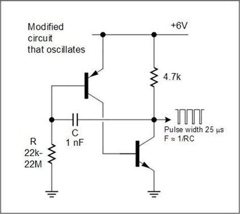 Transistor Oscillator Circuit Diagram