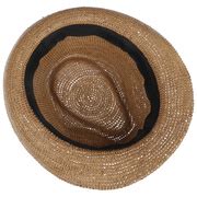 Telona Crochet Trilby Straw Hat By Mcburn