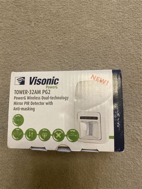 Visonic Power G Tower Am Pg Wireless Detector Ebay