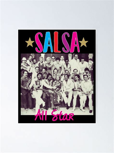 "Salsa Singers" Poster for Sale by LeoZitro | Redbubble