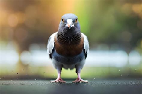 Premium AI Image | The pigeonrealistic