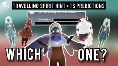 Official Travelling Spirit Hint TS Predictions Sky Cotl YouTube