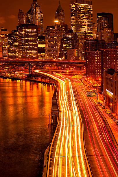 Fdr Drive Night Stock Photos, Pictures & Royalty-Free Images - iStock