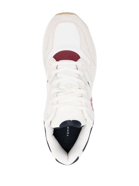 Tommy Hilfiger Panelled Low Top Sneakers White Farfetch