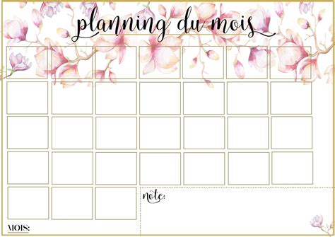 Planner Pour Sorganiser Au Quotidien Décoration Planificateur