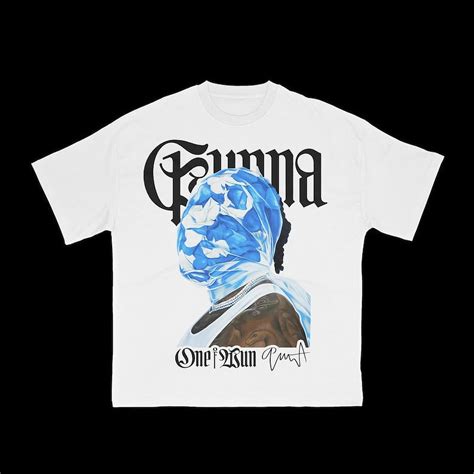 Gunna One of Wun Shirt, Signature Rap Graphic Tee, Young Thug - Walmart.com