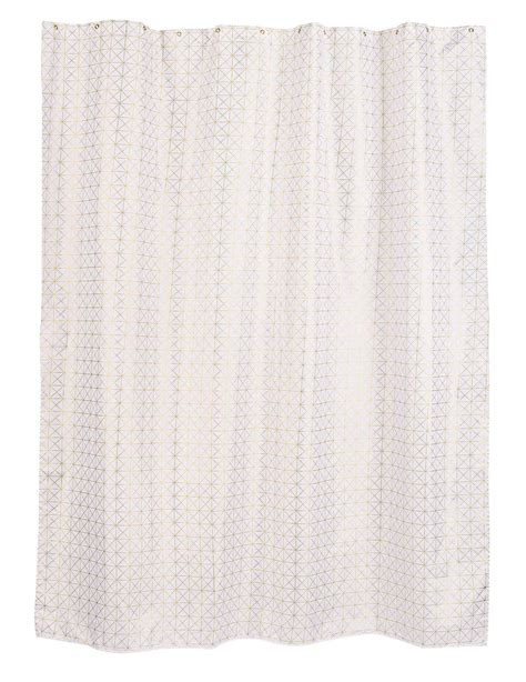 Штора для ванной комнаты тканевая 180х200 см Grid T675-1 — купить в ...