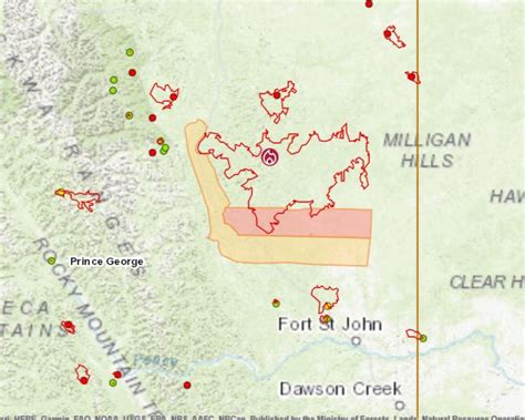 Out Of Control Donnie Creek Wildfire Sets New Provincial Record