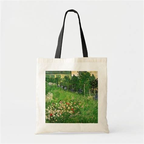 Daubigny S Garden By Vincent Van Gogh Tote Bag Zazzle Vincent Van