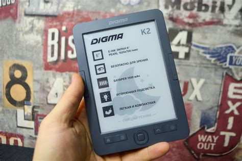 Электронная книга Digma K2: 6” экран E-ink HD Pearl, заслуживает ...