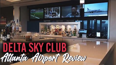 Delta Sky Club Atlanta F Concourse Review Youtube