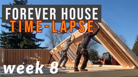 House Build Time Lapse Week 8 Framing Begins Youtube