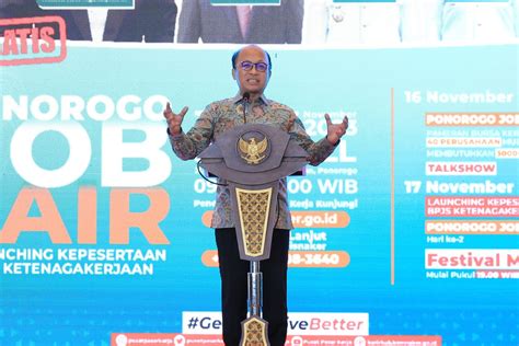 Kemnaker Pemkab Ponorogo Gelar Job Fair Ada 3 Ribu Loker Tersedia