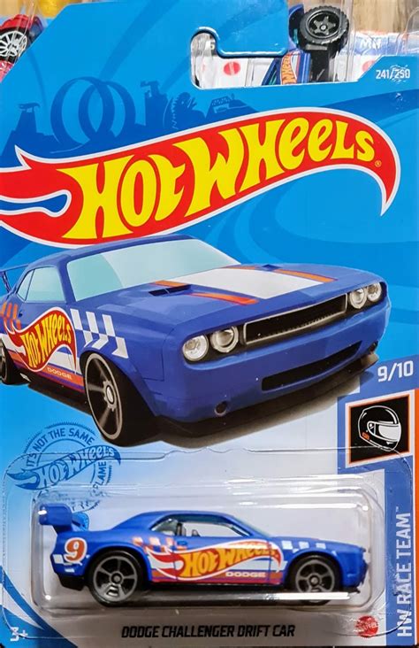 Hot Wheels Race Team Dodge Challenger Drift Car Universo Hot Wheels