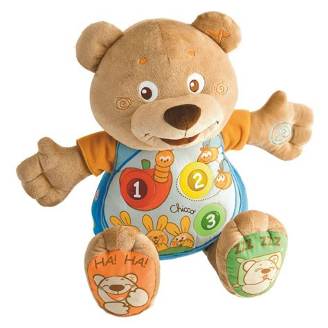 Говорящий мишка Chicco TEDDY русский-английский, с 6 месяцев купить по ...