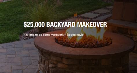 Bobcat Backyard Makeover Contest Sun Sweeps