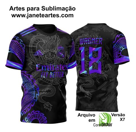 Arte Vetor Camisa Para Interclasse Real Madrid Drag O Hologr Fico