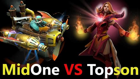 Midone Gyrocopter VS Topson Lina Ranked Match Dota 2 Gameplay YouTube