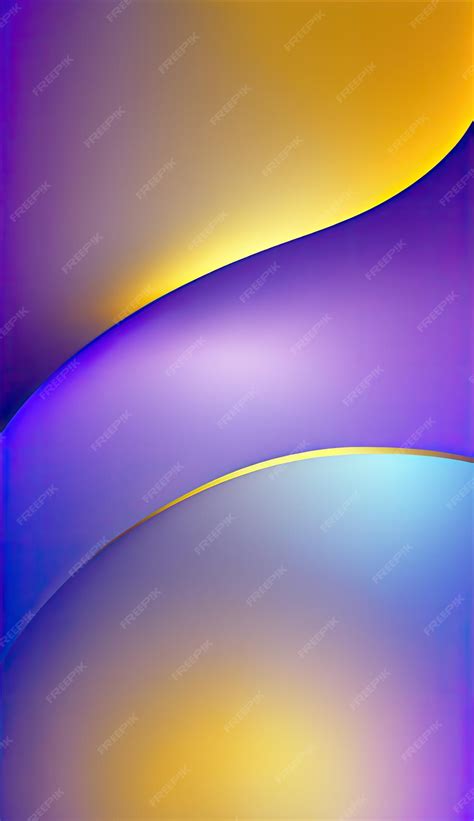 Premium AI Image | Purple and Gold Sharp Gradient Background